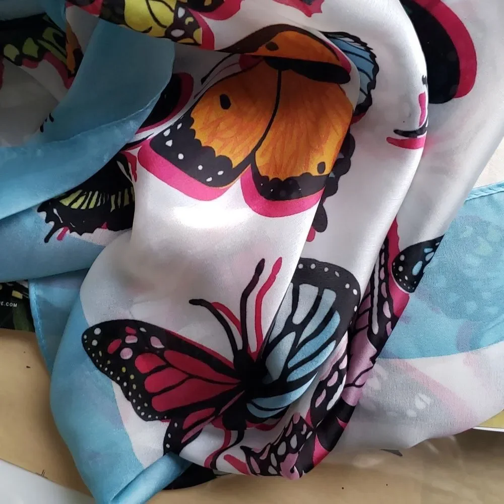 ANNE KLEIN Butterfly Scarf